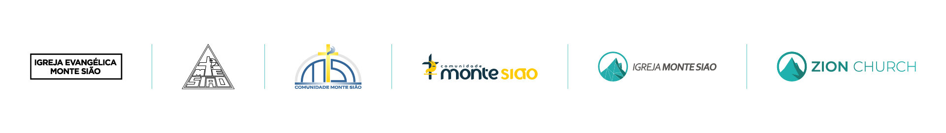 Linha do tempo: as cinco marcas da igreja até a atual.